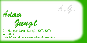 adam gungl business card